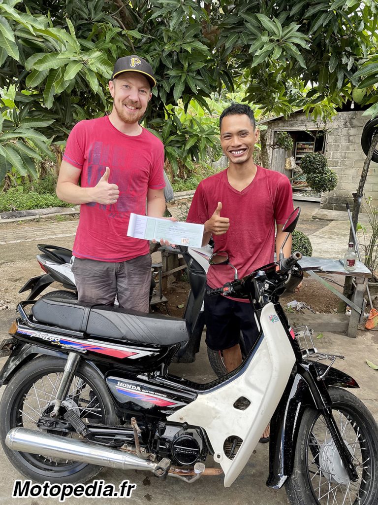 Achat moto Indonésie Honda Astrea